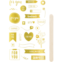 BRUNNEN 203780917 Rubbelsticker For you goldfarben BRUNNEN 203780917 Rubbelsticker For you goldfarben von BRUNNEN
