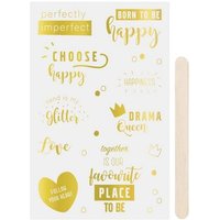 BRUNNEN 203780919 Rubbelsticker Happy goldfarben BRUNNEN 203780919 Rubbelsticker Happy goldfarben von BRUNNEN