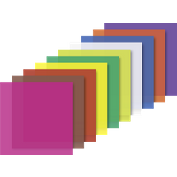 BRUNNEN 204875521 Faltblätter transparent 20 x 20 cm, farblich sortiert, 40 g/m², 250 Blatt BRUNNEN 204875521 Faltblätter transparent 20 x 20 cm, farblich sortiert, 40 g/m², 250 Blatt von BRUNNEN