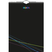 BRUNNEN 2070470 Kreativkalender immerwährend A4 schwarz von BRUNNEN