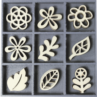 BRUNNEN 2118521014 Holzornamentbox "Floral Fantasie" Motivgröße ca. 3 cm, 45 Stück BRUNNEN 2118521014 Holzornamentbox "Floral Fantasie" Motivgröße ca. 3 cm, 45 Stück von BRUNNEN