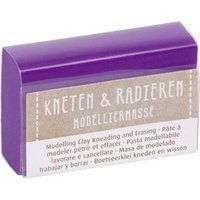 BRUNNEN 212159005 Modelliermasse Kneten & Radieren violett 20 g von BRUNNEN