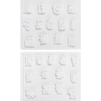 BRUNNEN 212713171 Gießform Tier ABC Motivgröße 3-4cm, Materialbedarf 360g von BRUNNEN