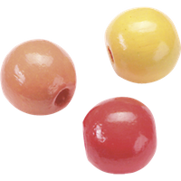 BRUNNEN 216012402 Holzperlen-Mix Ø 4mm, Loch Ø 1,5 mm, rot gelb, 165 Stück BRUNNEN 216012402 Holzperlen-Mix Ø 4mm, Loch Ø 1,5 mm, rot gelb, 165 Stück von BRUNNEN