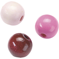 BRUNNEN 216013004 Holzperlen-Mix Ø 10 mm, Loch Ø 2,5 mm, lila pink, 50 Stück BRUNNEN 216013004 Holzperlen-Mix Ø 10 mm, Loch Ø 2,5 mm, lila pink, 50 Stück von BRUNNEN