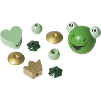 BRUNNEN 216023642 Holzperlen Mix Frosch 9 Stück BRUNNEN 216023642 Holzperlen Mix Frosch 9 Stück von BRUNNEN