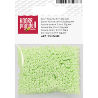 BRUNNEN 216104398 Böhmische Rocailles, Ø 2,5 mm, jade, 20 g von BRUNNEN