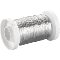 BRUNNEN 216464718 Silberdraht 0,25 mm 50 m von BRUNNEN
