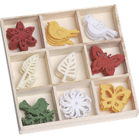 BRUNNEN 218001215 Filzbox Ornamente Floral 45 Stück BRUNNEN 218001215 Filzbox Ornamente Floral 45 Stück von BRUNNEN