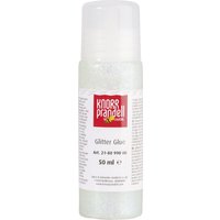 BRUNNEN 218099000 Glitter Glue 50 ml weiß von BRUNNEN