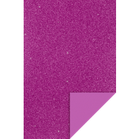 BRUNNEN 218434524 Moosgummi CreaSoft Glitter, 20×0,2×30 cm, pink von BRUNNEN