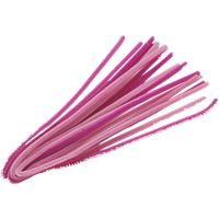 BRUNNEN 218471024 Chenilledraht 50 cm Ø 6 mm pink von BRUNNEN