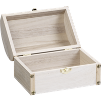 BRUNNEN 218735215 Holzschatzkiste, rechteckig, 160×105×100 mm, natur BRUNNEN 218735215 Holzschatzkiste, rechteckig, 160×105×100 mm, natur von BRUNNEN