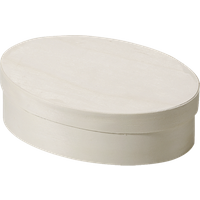 BRUNNEN 218735595 Spanschachtel oval 70 x 100 x 50 mm von BRUNNEN
