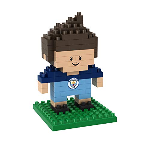 Foco Bausteine-Satz Fußballspieler, Mini-Set, 3D-Bauspielzeug, Manchester City von BRXLZ