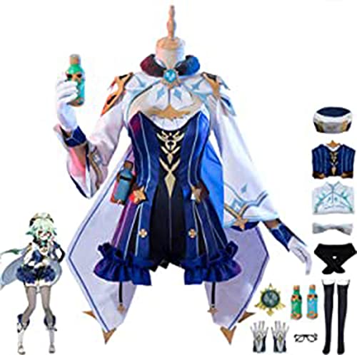 BRZUIL Genshin Impact Kostüm, Saccharose, Cosplay-Outfits, Anzug für Maskerade, Genshin-Thema, Saccharose, Halloween, Karneval, Party, Jacke, Anzug, Kleidung mit Zubehör, Grün, M BRZUIL Genshin Impact Kostüm, Saccharose, Cosplay-Outfits, Anzug für Maskerade, Genshin-Thema, Saccharose, Halloween, Karneval, Party, Jacke, Anzug, Kleidung mit Zubehör, Grün, M von BRZUIL