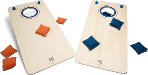BS Toys Cornhole – Gartenspiel für Kinder & Erwachsene – Wurfspiel aus Holz für draußen – Familien-Outdoor-Spiel ab 6 Jahren BS Toys Cornhole – Gartenspiel für Kinder & Erwachsene – Wurfspiel aus Holz für draußen – Familien-Outdoor-Spiel ab 6 Jahren von BS Toys