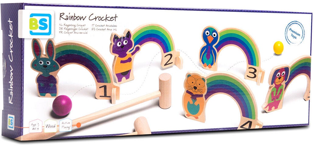 BS Toys Crocket Rainbow Spiel von BS Toys