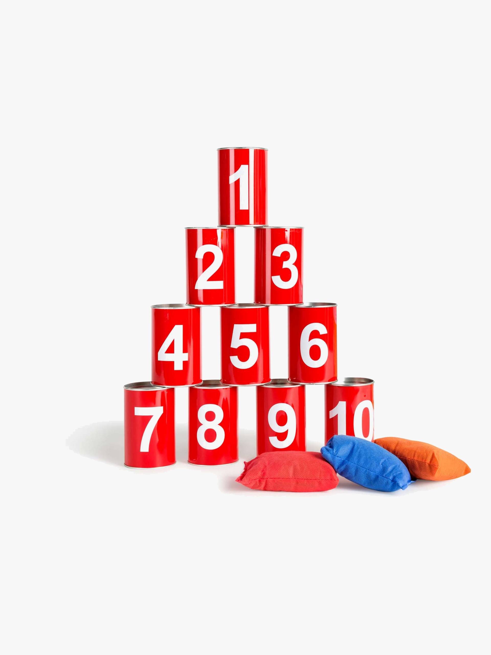 BS Toys Dosenwerfen Spiel, Red von BS Toys