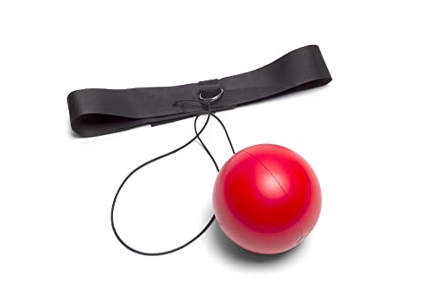 BS Toys Reflex Ball - Aktives Hand-Augen-Training für Kinder - Inklusive Stirnband und Schaumstoffball - Einfaches Anbringen, stundenlanger Spaß - Ab 6 Jahren von BS Toys