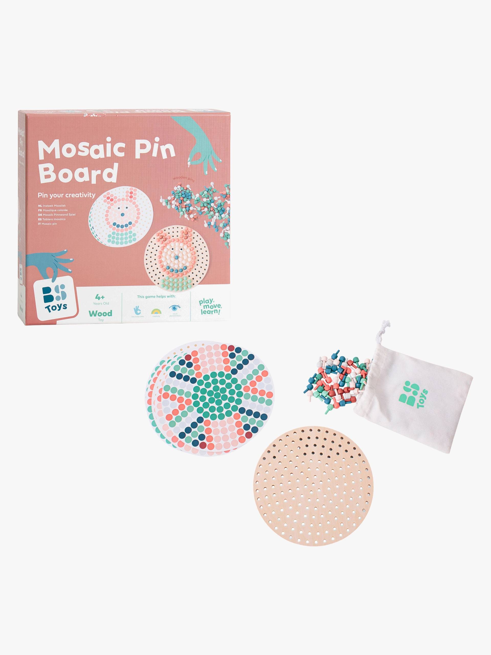 BS Toys Mosaikplatte mit Stiften von BS Toys