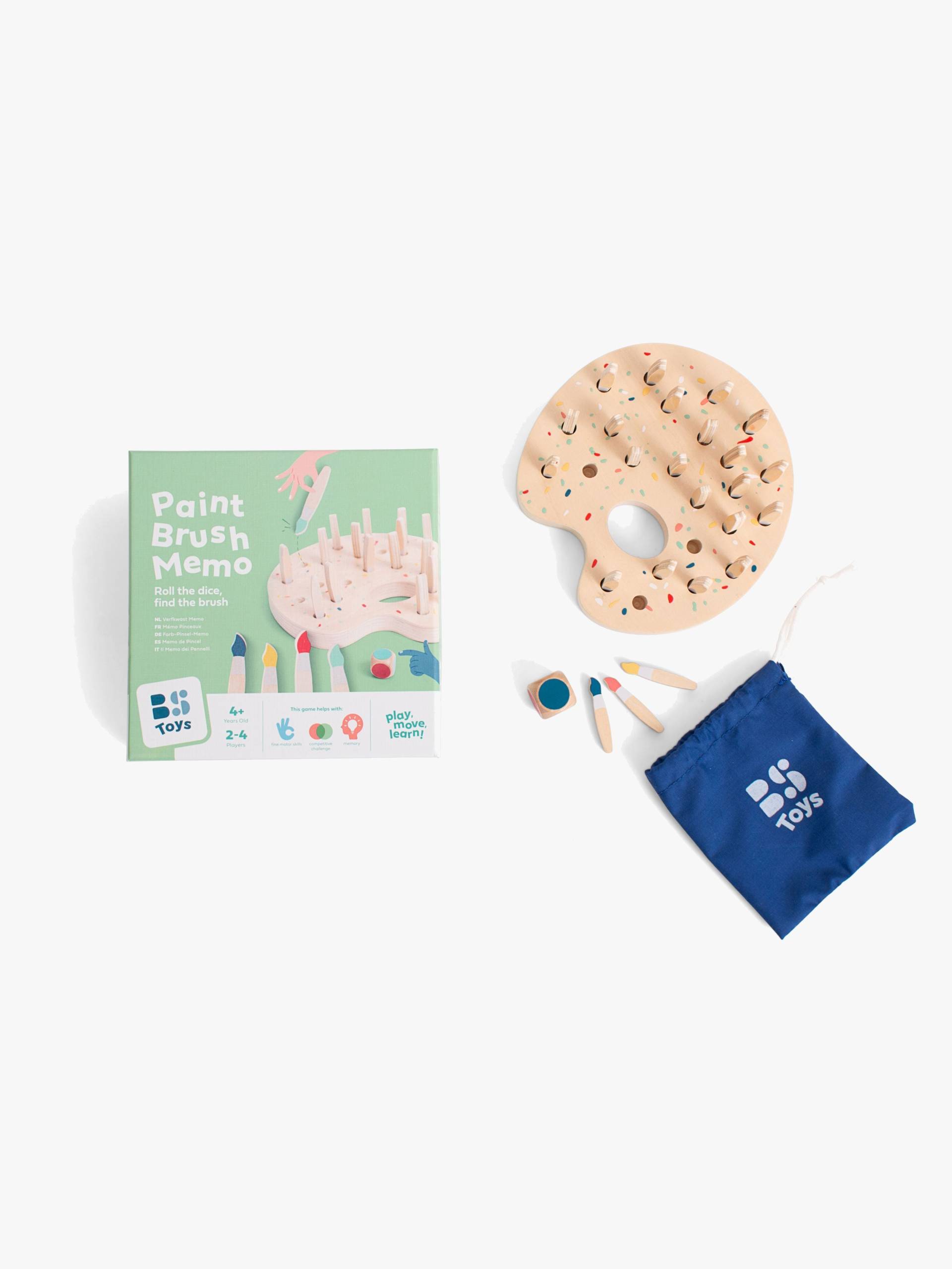 BS Toys Paintbrush Memo-Spiel BS Toys Paintbrush Memo-Spiel von BS Toys