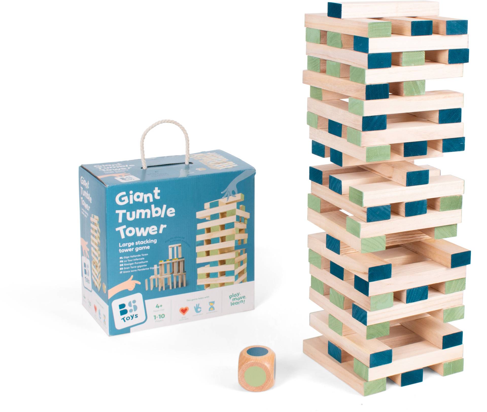 BS Toys Riesenturm Holzblock BS Toys Riesenturm Holzblock von BS Toys