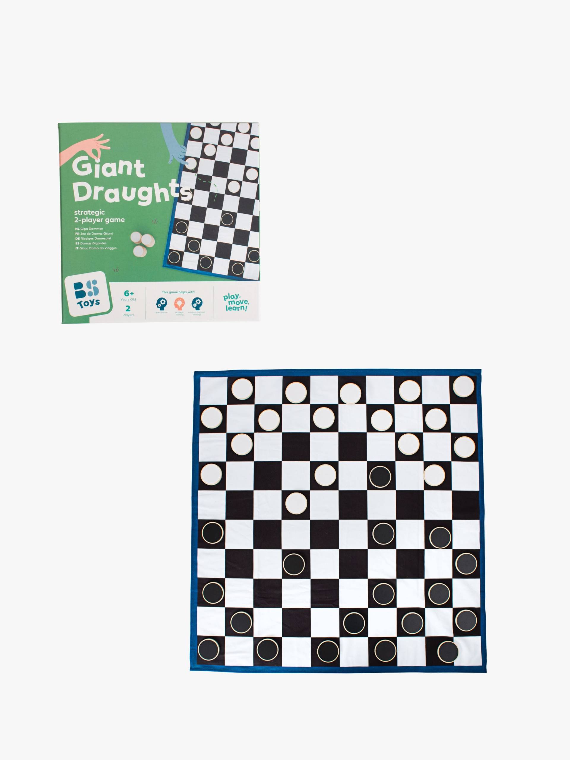 BS Toys Riesiges Damespiel von BS Toys