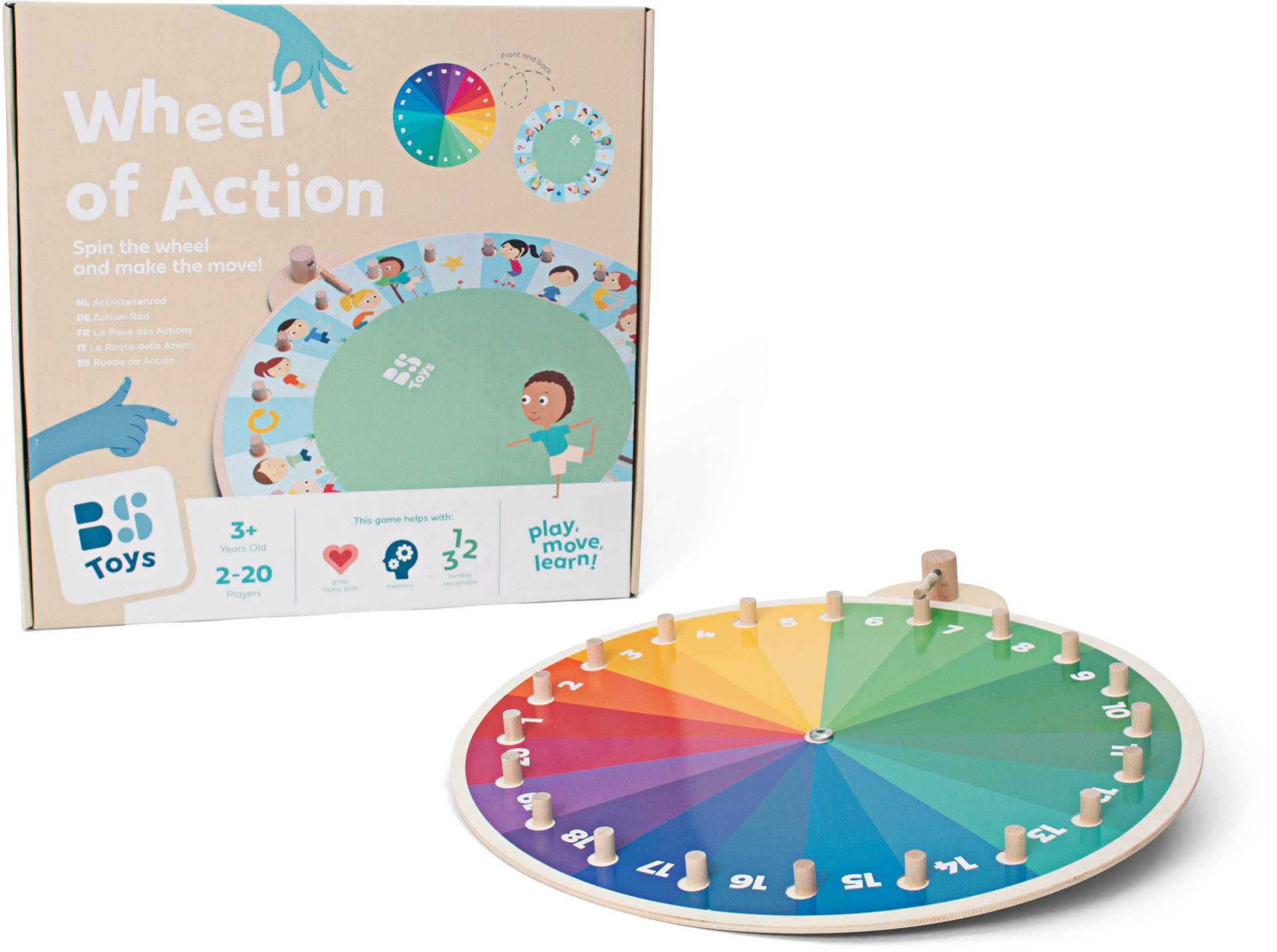 BS Toys Wheel of Action Spiel BS Toys Wheel of Action Spiel von BS Toys
