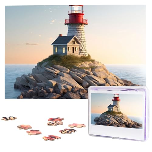 3D Seaside Lighthouse Wooden Puzzles for Adults 1000 Pieces Personalized Jigsaw Puzzle Interessant Custom Photo Puzzles Gift for Holiday Birthday Wedding Anniversay 3D Seaside Lighthouse Wooden Puzzles for Adults 1000 Pieces Personalized Jigsaw Puzzle Interessant Custom Photo Puzzles Gift for Holiday Birthday Wedding Anniversay von BSCKKDMN