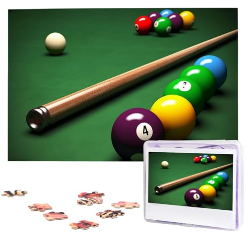 Billard-Holzpuzzle für Erwachsene, 1000 Teile, personalisiertes Puzzle, interessantes Puzzle mit Fotos, Geschenk für Urlaub, Geburtstag, Hochzeit, Jubiläum Billard-Holzpuzzle für Erwachsene, 1000 Teile, personalisiertes Puzzle, interessantes Puzzle mit Fotos, Geschenk für Urlaub, Geburtstag, Hochzeit, Jubiläum von BSCKKDMN