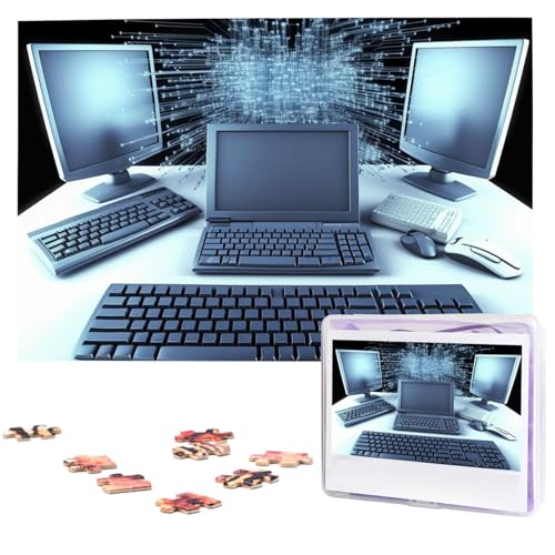 Computer und Internet Holzpuzzles für Erwachsene, 1000 Teile, personalisiertes Puzzle, interessante individuelle Fotopuzzles, Geschenk für Feiertage, Geburtstag, Hochzeit, Jahrestag Computer und Internet Holzpuzzles für Erwachsene, 1000 Teile, personalisiertes Puzzle, interessante individuelle Fotopuzzles, Geschenk für Feiertage, Geburtstag, Hochzeit, Jahrestag von BSCKKDMN