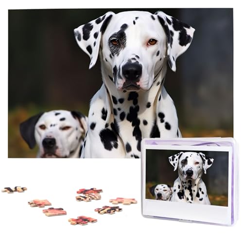 Dalmatiner Hund Holzpuzzles für Erwachsene 1000 Teile Personalisiertes Puzzle Interessante benutzerdefinierte Fotopuzzles Geschenk für Feiertag Geburtstag Hochzeit Jahrestag Dalmatiner Hund Holzpuzzles für Erwachsene 1000 Teile Personalisiertes Puzzle Interessante benutzerdefinierte Fotopuzzles Geschenk für Feiertag Geburtstag Hochzeit Jahrestag von BSCKKDMN