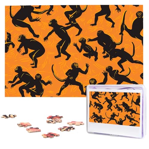 Holzpuzzle für Erwachsene, Schwarz, 1000 Teile, interessantes Puzzle, personalisierbar, Geschenk für Urlaub, Geburtstag, Hochzeit, Jahrestag Holzpuzzle für Erwachsene, Schwarz, 1000 Teile, interessantes Puzzle, personalisierbar, Geschenk für Urlaub, Geburtstag, Hochzeit, Jahrestag von BSCKKDMN