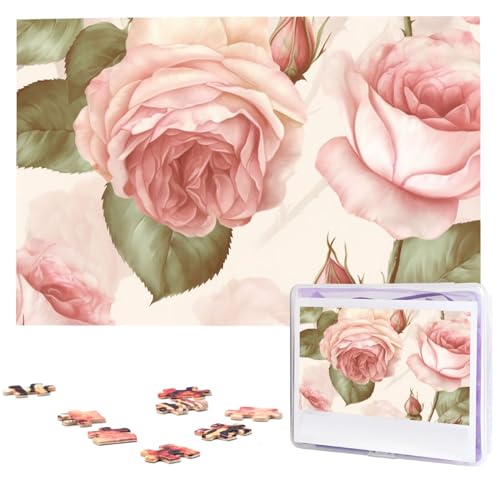 Rosenholzpuzzle für Erwachsene, 1000 Teile, interessantes Puzzle, personalisiertes Foto-Puzzle, Geschenk für Urlaub, Geburtstag, Hochzeit, Jahrestag Rosenholzpuzzle für Erwachsene, 1000 Teile, interessantes Puzzle, personalisiertes Foto-Puzzle, Geschenk für Urlaub, Geburtstag, Hochzeit, Jahrestag von BSCKKDMN