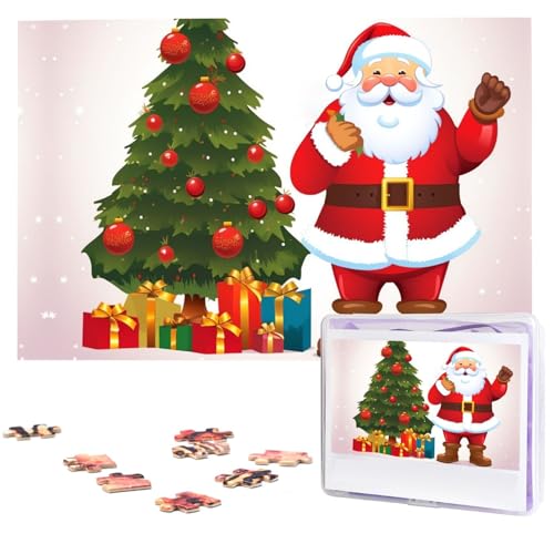 Weihnachtsmann-Holzpuzzle mit Weihnachtsbaum für Erwachsene, 1000 Teile, interessantes Puzzle, personalisierbar, Geschenk für Urlaub, Geburtstag, Hochzeit, Jahrestag Weihnachtsmann-Holzpuzzle mit Weihnachtsbaum für Erwachsene, 1000 Teile, interessantes Puzzle, personalisierbar, Geschenk für Urlaub, Geburtstag, Hochzeit, Jahrestag von BSCKKDMN
