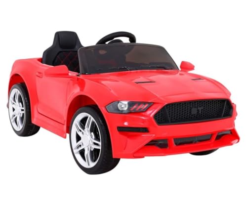 BSD Elektro Kinderauto Elektrisch Ride On Kinderfahrzeug Elektroauto Fernbedienung - Mustang BH-718A - Rot BSD Elektro Kinderauto Elektrisch Ride On Kinderfahrzeug Elektroauto Fernbedienung - Mustang BH-718A - Rot von BSD