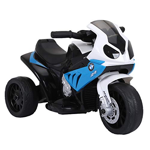 BSD Elektromotorrad für Kinder Elektrisch Ride On Kinderfahrzeug Elektroauto Motorrad - BMW S1000RR - Blau von BSD