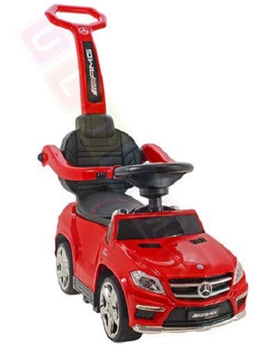 BSD Kinderauto, Rutscher, Rutschauto mit Schaukel Funktion: Mercedes GL63 AMG SX1578 - Rot von BSD