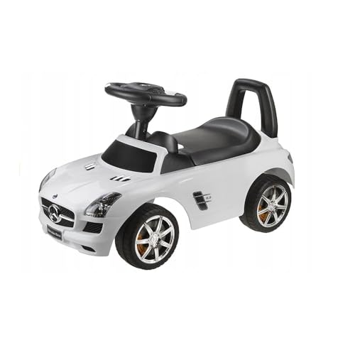 BSD Rutschauto Rutscher Mercedes-Benz Kinder Auto Baby Car mit Sound (Weiss) von BSD