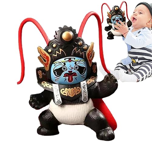 BSEID Panda-Gesichtspuppe | Gesichtswechselnde Panda-Figuren in 4 Stilen | Sichuan-Panda-Statuen für Heimdekoration, Panda-Spielzeug, Kuchendekorationen BSEID Panda-Gesichtspuppe | Gesichtswechselnde Panda-Figuren in 4 Stilen | Sichuan-Panda-Statuen für Heimdekoration, Panda-Spielzeug, Kuchendekorationen von BSEID