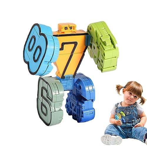 BSEID Roboter zur Verformung der Buchstaben, die Buchstaben verwandeln Spielzeug – tragbares Alphabet für Kinder verwandelt Buchstaben, Lernspielzeug für Kinder, Preise für Kinder von BSEID