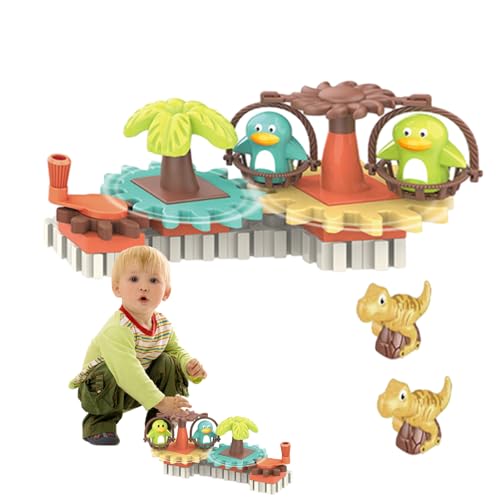 BSEID Spielzeug für Kinder, Spielzeug zum Bau von Zahnrädern – Lernspielzeug Spielset, Geschenk für Kinder Jungen und Mädchen ab 3 Jahren von BSEID