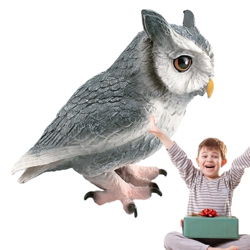 BSEID Tierfiguren Eule - Realistische Eule Statue Wohnkultur Vogel Modell | Pädagogische Spielzeugsammlung Tierfiguren Tischschmuck Geburtstagsgeschenk BSEID Tierfiguren Eule - Realistische Eule Statue Wohnkultur Vogel Modell | Pädagogische Spielzeugsammlung Tierfiguren Tischschmuck Geburtstagsgeschenk von BSEID
