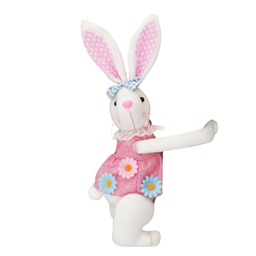 Plüschtier Osterhase, entzückender Plüschhase, Plüschpuppe, Weihnachtshase, Osterhase, flauschig, dekorativ, für Ostern, geeignet für Vorhänge, Mäntel, Hüte, Handtücher Plüschtier Osterhase, entzückender Plüschhase, Plüschpuppe, Weihnachtshase, Osterhase, flauschig, dekorativ, für Ostern, geeignet für Vorhänge, Mäntel, Hüte, Handtücher von BSEID