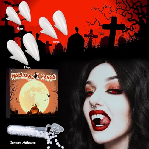 Vampir ZäHne Kinder/ Erwachsene Halloween Party Cosplay Geschenke - VampirzäHne Halloween Accessoires Vampirgebiss, VampierzäHne, Falsche ZäHne für Halloween Cosplay Kostüm Party Prop Dekoration Vampir ZäHne Kinder/ Erwachsene Halloween Party Cosplay Geschenke - VampirzäHne Halloween Accessoires Vampirgebiss, VampierzäHne, Falsche ZäHne für Halloween Cosplay Kostüm Party Prop Dekoration von BSHANO