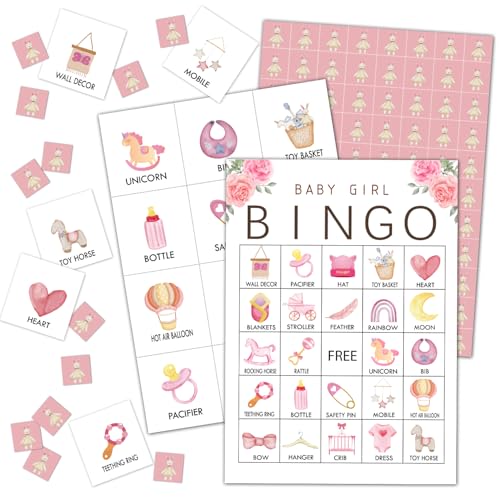 24 Spieler Geburtstag Bingo Karten Dusche Bingo Karten Spaß Familienspiele Bingo Zubehör Partyzubehör Duschspiel Party Bingo Spiel Multiplayer Spiele für Urlaub Geburtstag Familie Party Aktivitäten 24 Spieler Geburtstag Bingo Karten Dusche Bingo Karten Spaß Familienspiele Bingo Zubehör Partyzubehör Duschspiel Party Bingo Spiel Multiplayer Spiele für Urlaub Geburtstag Familie Party Aktivitäten von BSIKAIK
