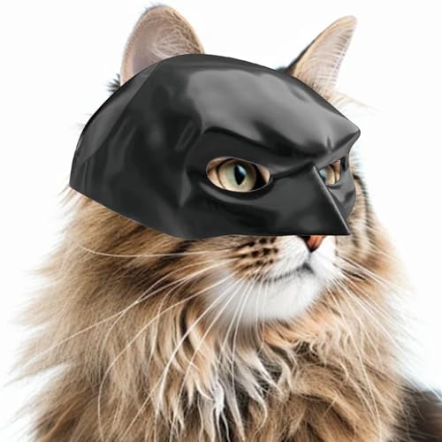 BSITSSS Schwarz Batman Maske für Katzen, Bat Maske für Katzen, Lustige Batmans Masken für Katzen, Cat Mask Cosplay Hat Halloween Kostüm Zubehör, Katzen Maske für Halloween Party Dekoration BSITSSS Schwarz Batman Maske für Katzen, Bat Maske für Katzen, Lustige Batmans Masken für Katzen, Cat Mask Cosplay Hat Halloween Kostüm Zubehör, Katzen Maske für Halloween Party Dekoration von BSITSSS