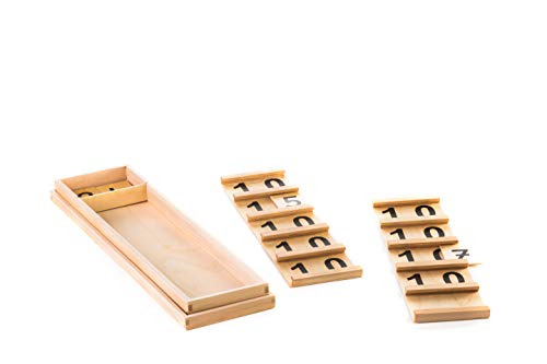 BSM Edufun Spielerische Lernspiele für Kinder – Seguin 10-19 – EF91305, Mehrfarbig von BSM
