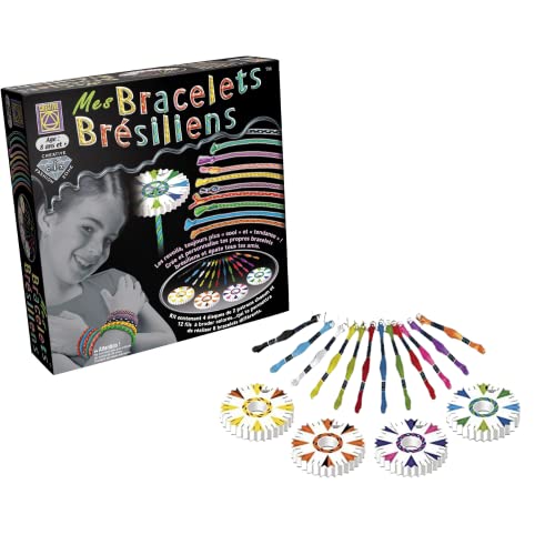 BSM Jeux Creative Toys – Ct 5488 – Kreativset – Perlen und Schmuck – für brasilianische Armbänder (französische Version) BSM Jeux Creative Toys – Ct 5488 – Kreativset – Perlen und Schmuck – für brasilianische Armbänder (französische Version) von BSM